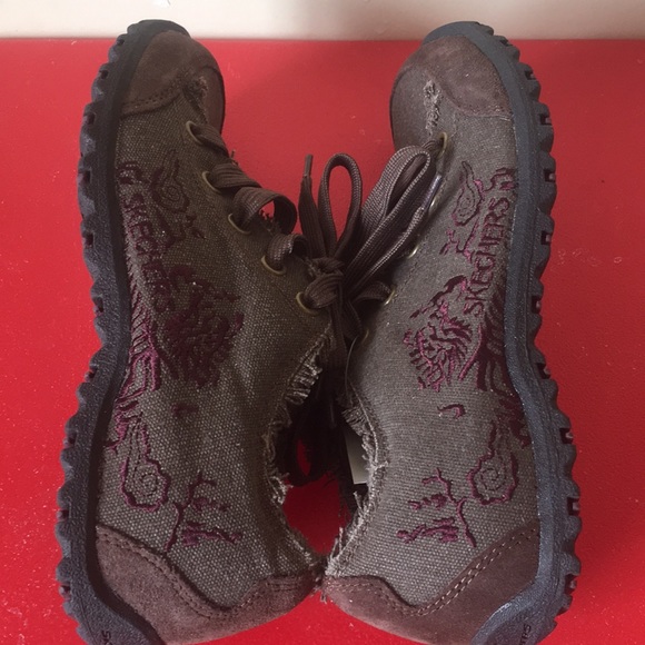 Skechers Denim Sneakers - Picture 6 of 9